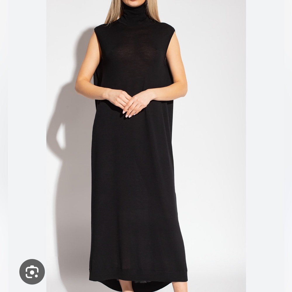 Toteme Black Turtleneck Dress
